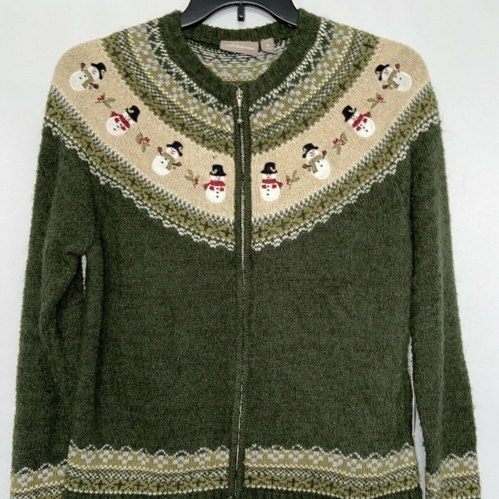 Croft & Barrow Women's Christmas Sweater sz M